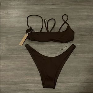 SKIMS Micro Scoop Bikini Top & Cheeky Tanga Bottoms Bundle
